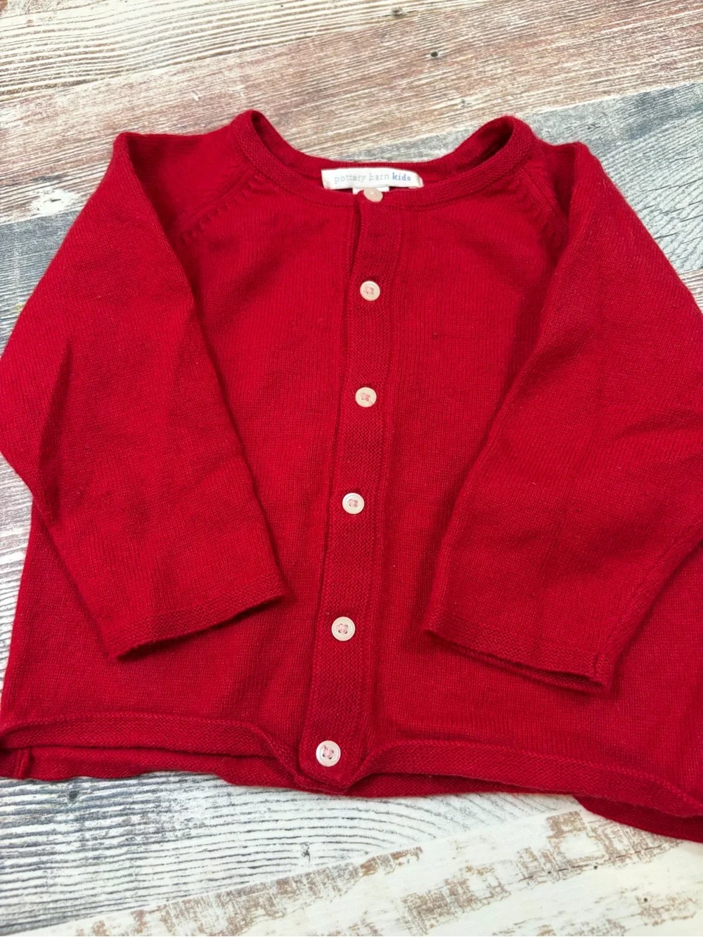 Pottery Barn Kids classic red